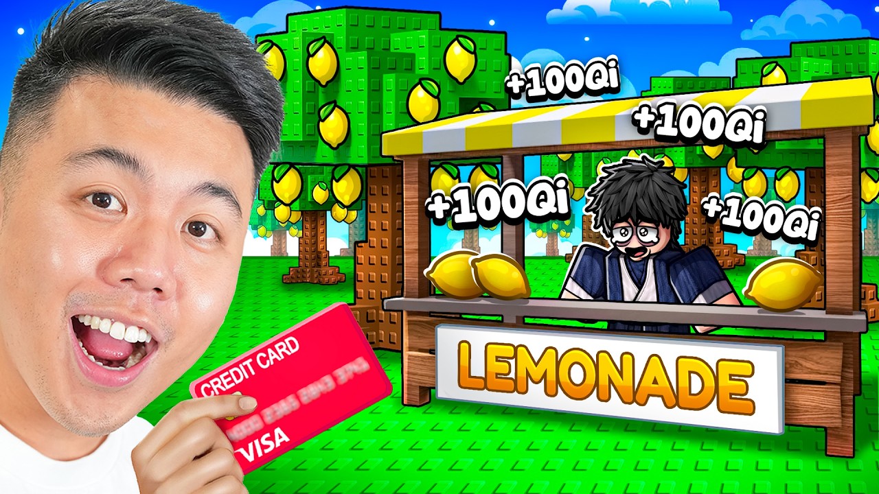 I Became The #1 Player in Sell Lemons on Roblox! backdrop