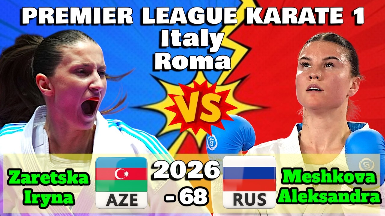 ZARETSKA Iryna AZE ЁЯЗжЁЯЗ┐ vs MESHKOVA Aleksandra RUS ЁЯЗ╖ЁЯЗ║ | 2026 Premier League Italy | Seniors -68 kg