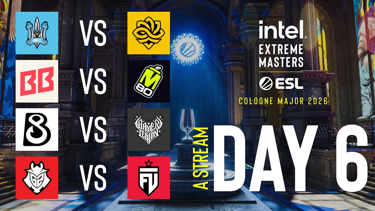 IEM Cologne Major 2026 Day 6 Stream A Full show