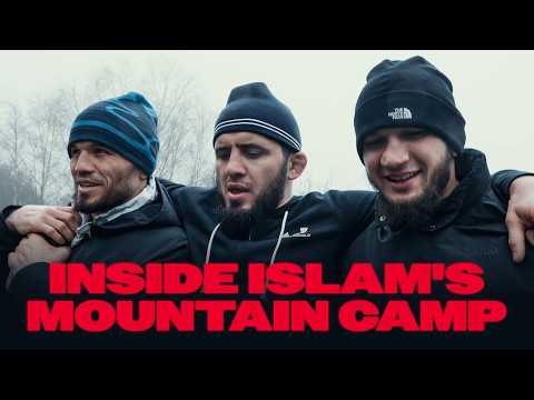 What Islam Makhachev's mountain camp looks like