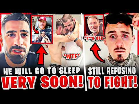 Ilia Topuria FIRES BACK at Justin Gaethje for EX-WIFE COMMENTS! Tom Aspinall REFUSING to FIGHT! UFC