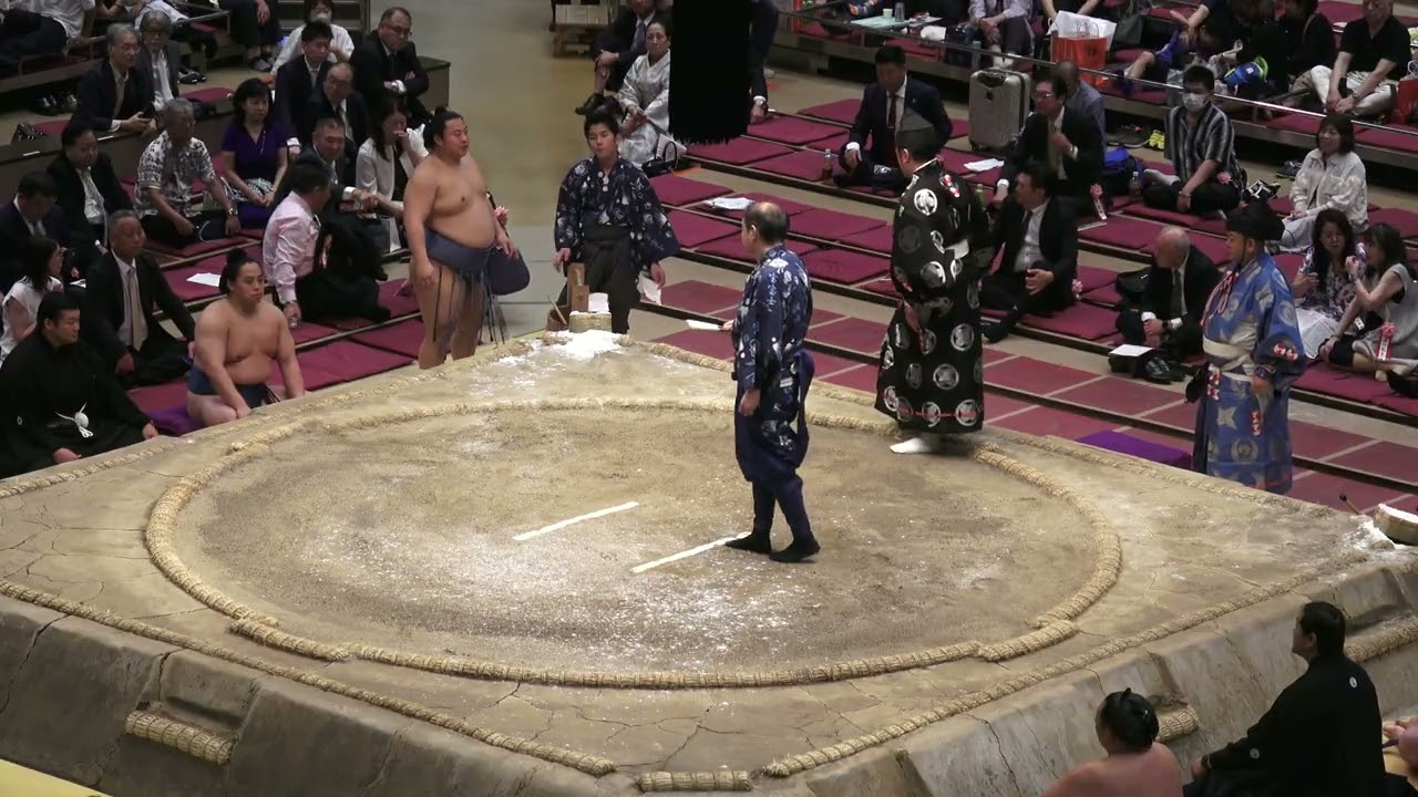 4K 宝富士断髪式 幕内全取組【宝富士引退桐山襲名披露大相撲】 【TAKARAFUJIFUJI retirement ceremony】2026/05/31 2026-06-07 17:59 backdrop