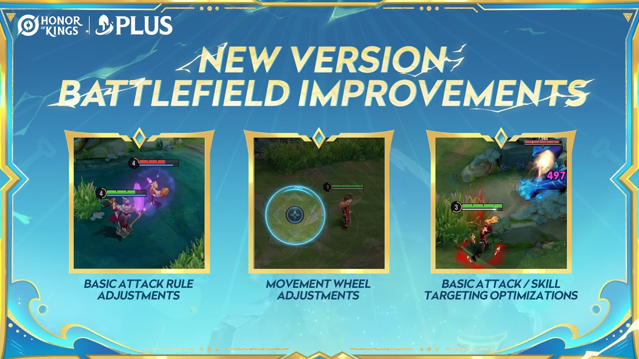 New Version Battlefield Adjustment | HOK FLOW | Honor of Kings backdrop
