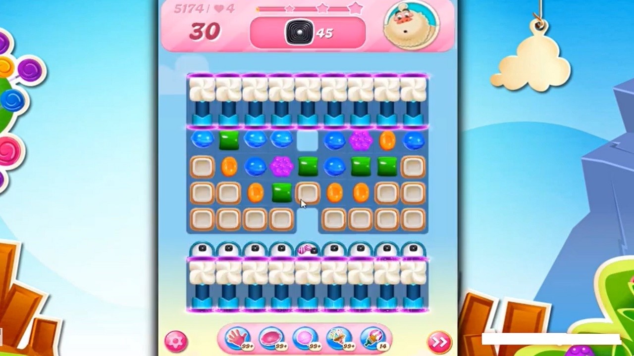 Candy Crush Level 5174 Tricks