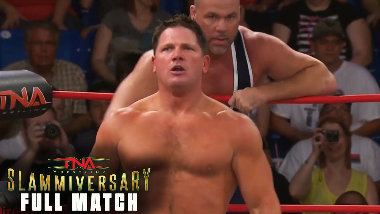 AJ Styles and Kurt Angle vs. Bad Influence (FULL MATCH) | TNA Slammiversary 2012