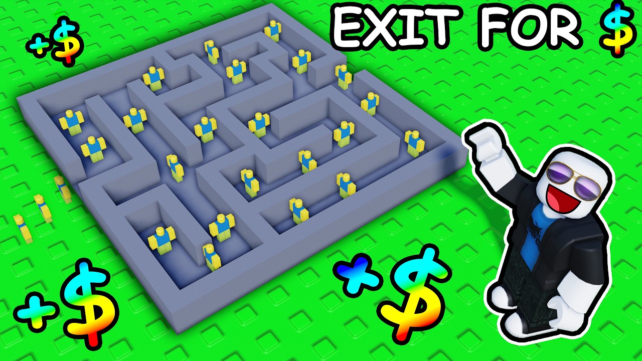 Spawning INFINITE Noobs to make TRILLIONS in Roblox...