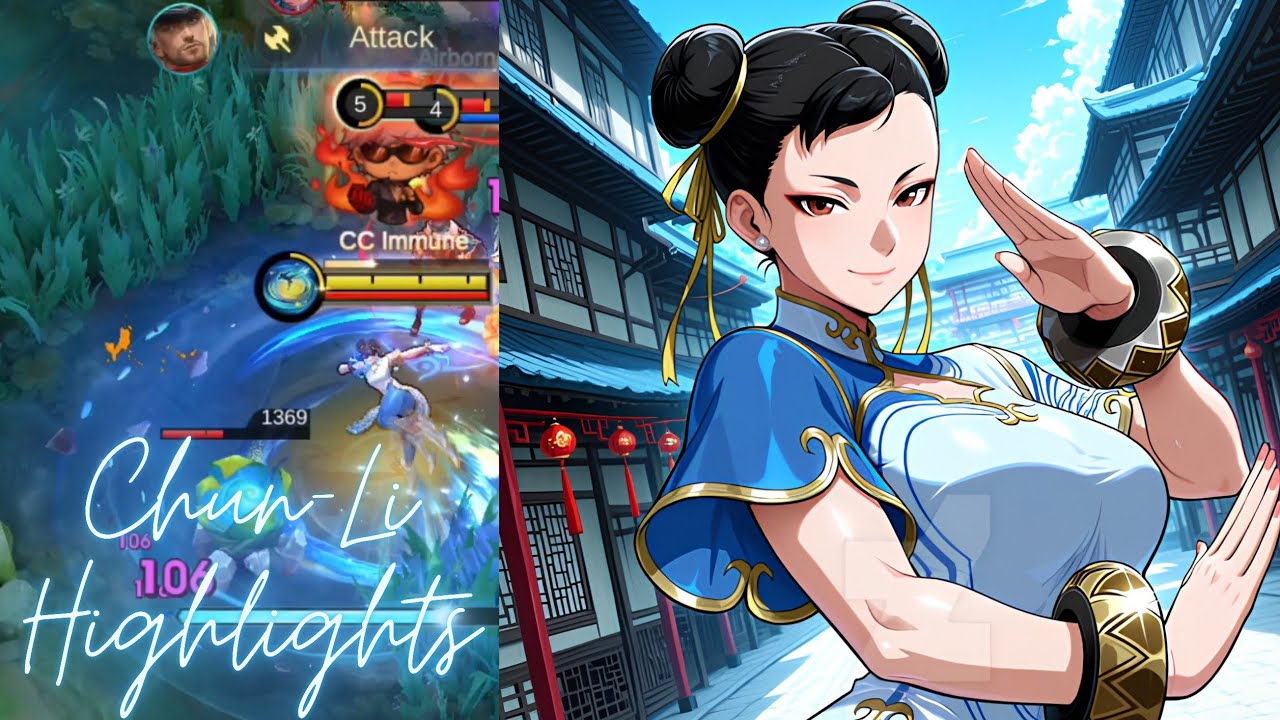 GUINEVERE CHUN LI OUTFIT 1 HIGHLIGHTS MONTAGE - Raymarcc