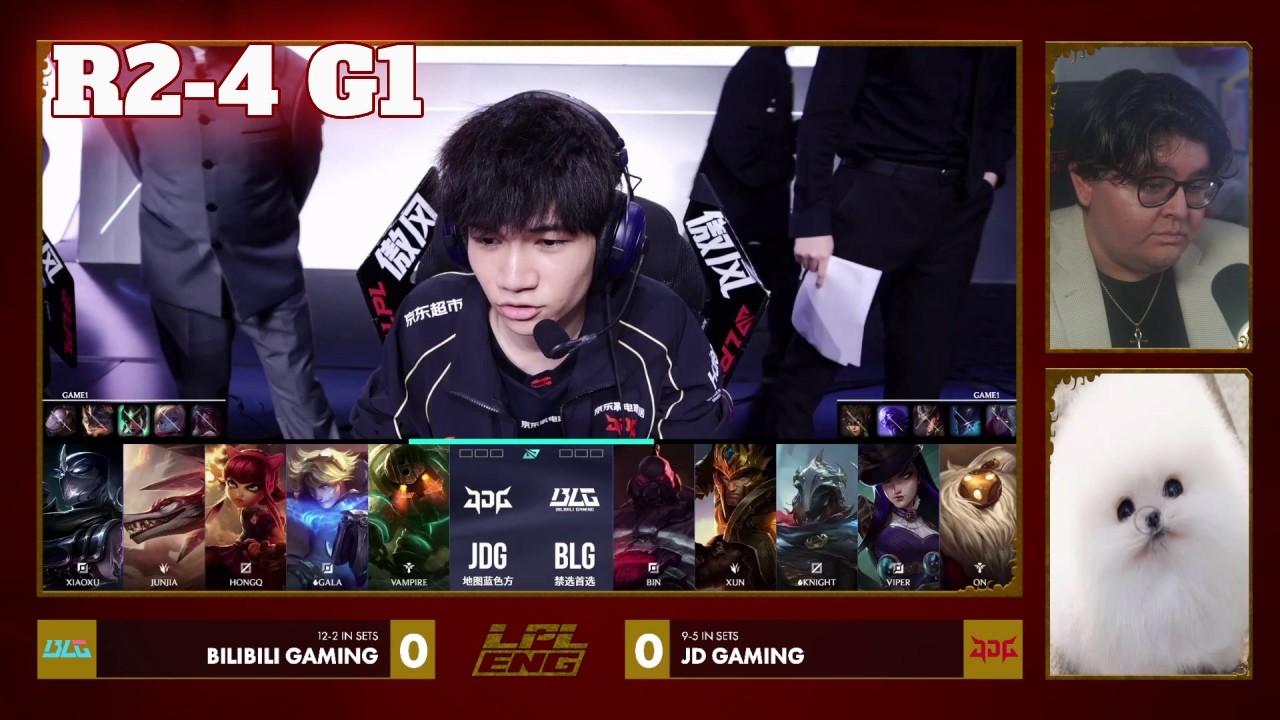 JDG vs BLG - Game 1 | Round 2 S16 LPL Spring Playoffs 2026 | JD Gaming vs Bilibili Gaming G1 backdrop