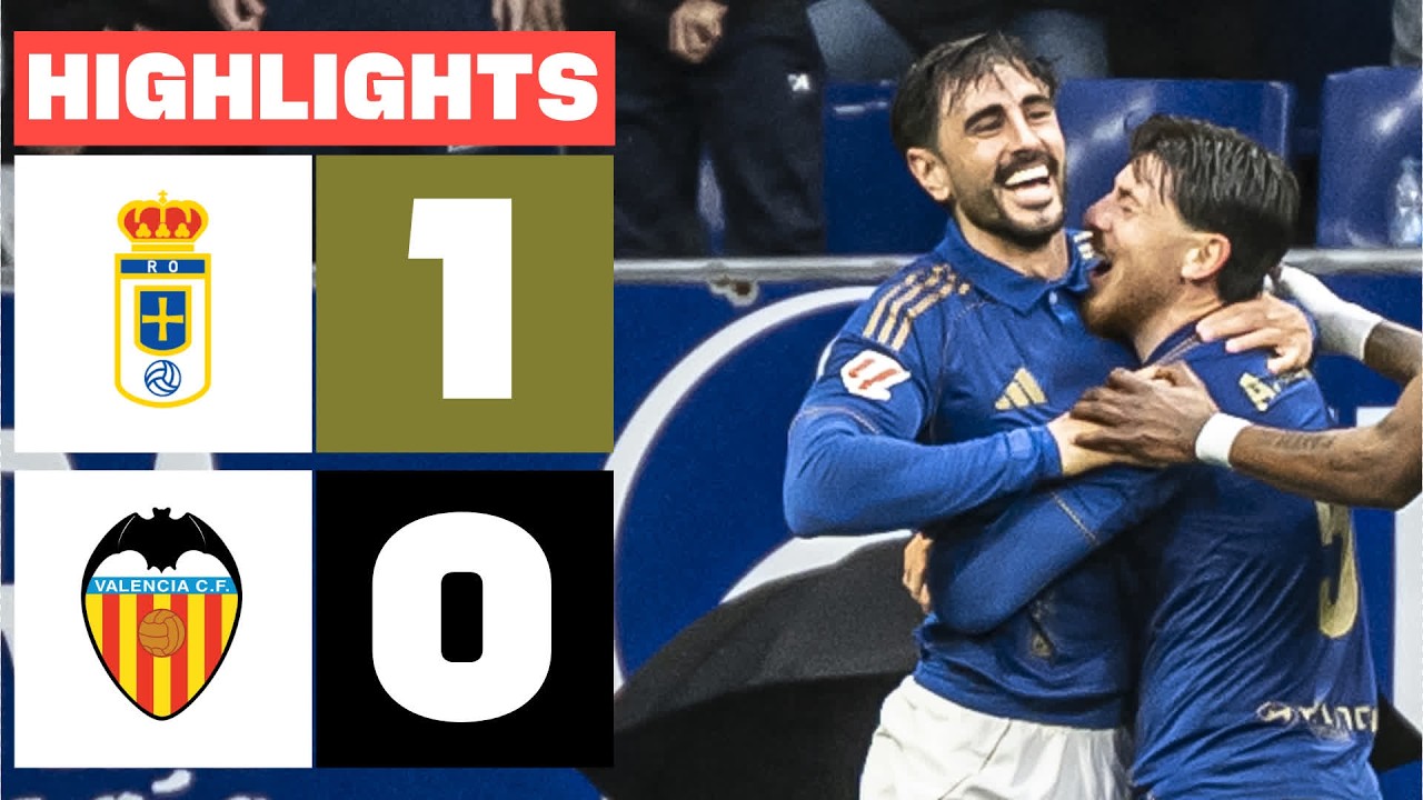 REAL OVIEDO 1 - 0 VALENCIA CF | RESUMEN LALIGA EA SPORTS