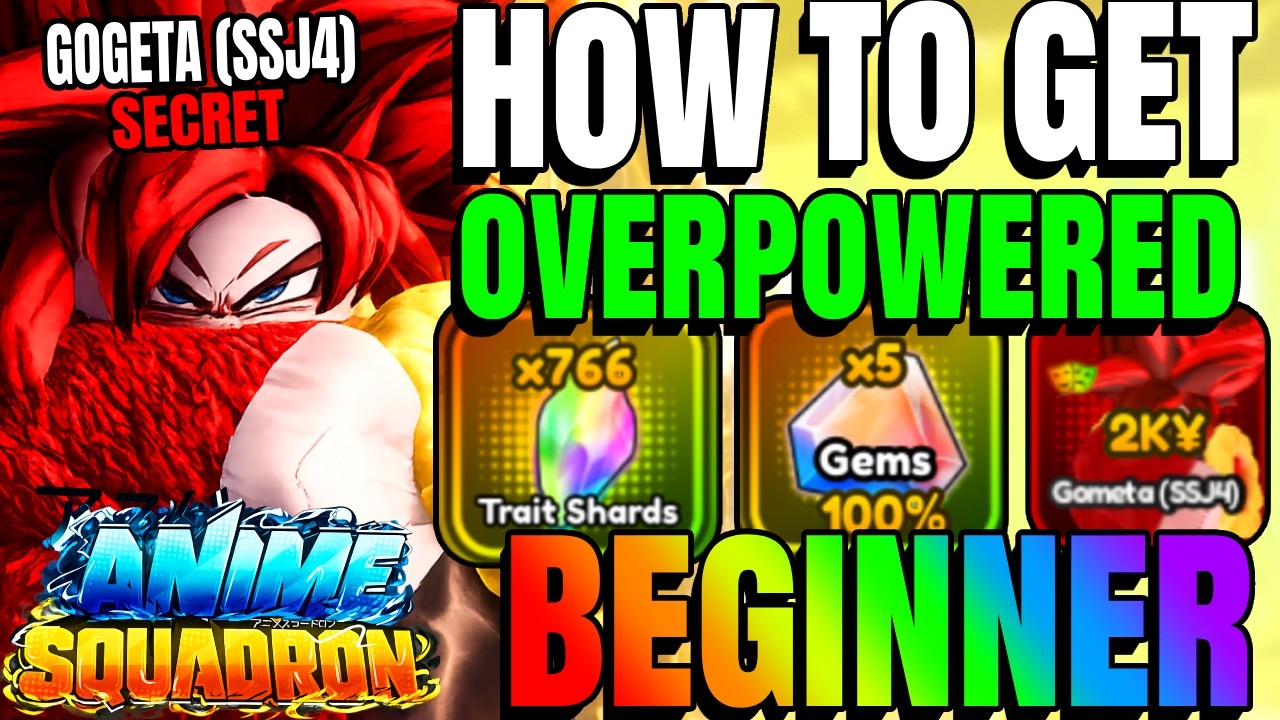Best *BEGINNER'S* Guide To Anime Squadrons! (Roblox)