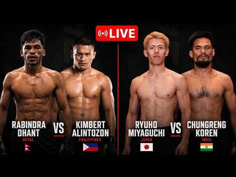 ЁЯФ┤ Road To UFC S5 : Chungreng Koren vs Ryuho Miyaguchi | Rabindra Dhant vs Kimbert background