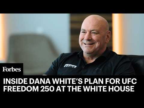 Inside Dana White’s $60 Million Plan To Stage UFC Freedom 250 At The White House