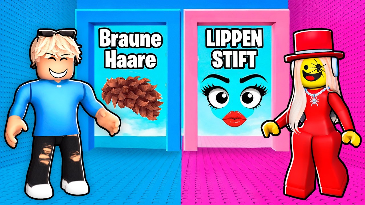 ROBLOX WÜRDEST DU EHER: JUNGS VS MÄDCHEN TOWER (OBBY)