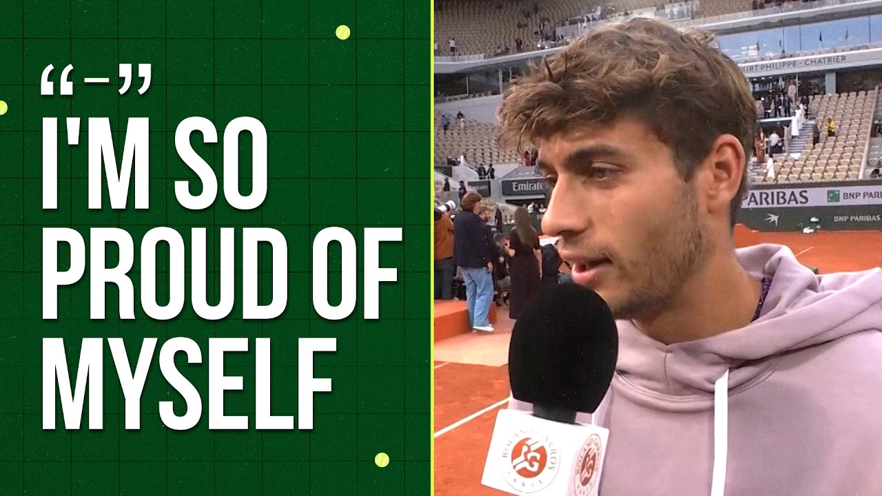 Flavio Cobolli Reacts to His Loss vs. Zverev in the Final | Roland-Garros 2026