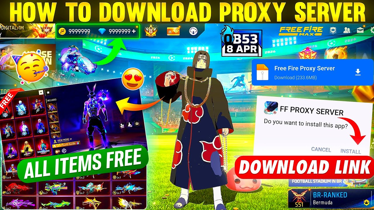 How To Download Proxy Server In Free Fire π―π±π₯ | Free Fire Proxy Server | Proxy Server Free Fire
