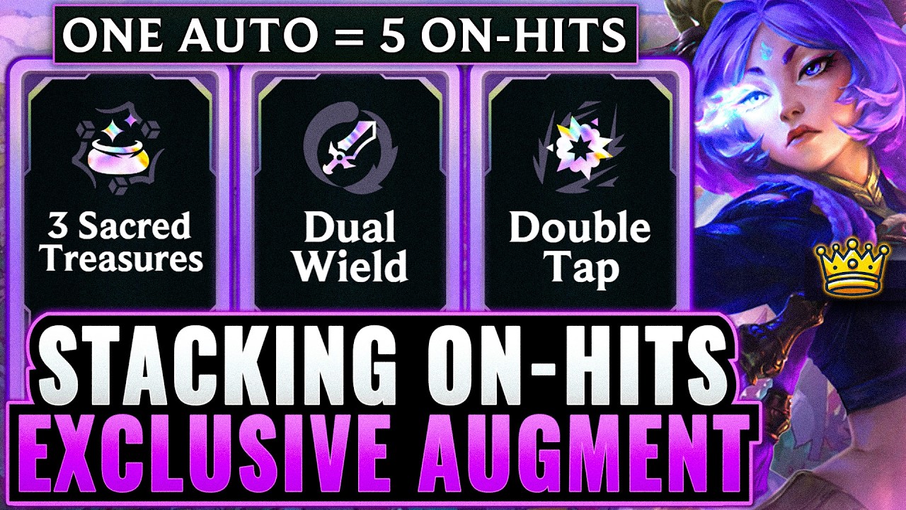 Exclusive Augment: God Tier Yunara Setup - 5 On-Hits per Auto | League Arena Gameplay backdrop