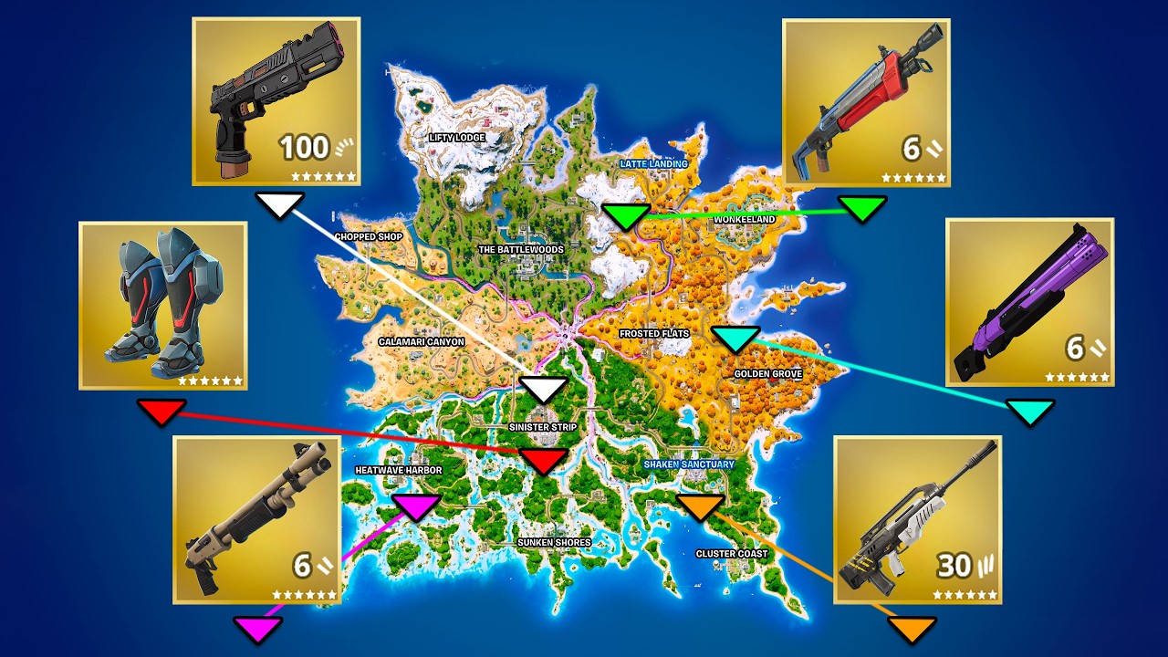 How To Get FORTNITE SECRET Loadout! (All New Mythics) backdrop