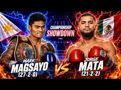 Prove Them Wrong - Mark Magsayo (PH) vs Jorge Mata (Mexico) | Boxing Full Fights Highlights HD backdrop