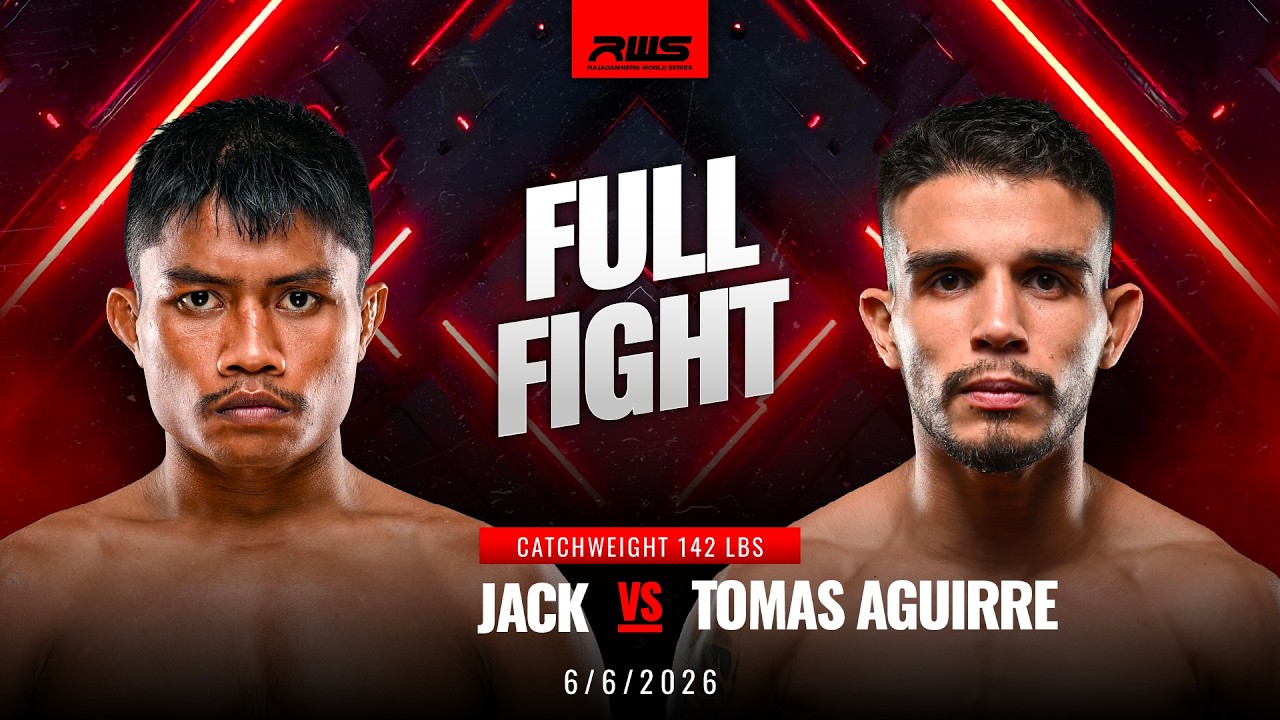 Full Fight l Jack Rachanon vs Tomas Aguirre l แจ็ค ราชานนท์ vs โทมัส อากีร์เร่ l RWS backdrop