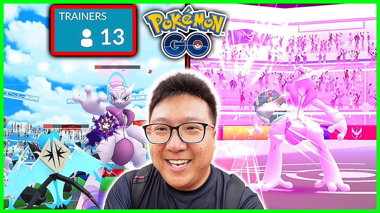 13 Trainers Beat Mega Mewtwo at GO Fest!