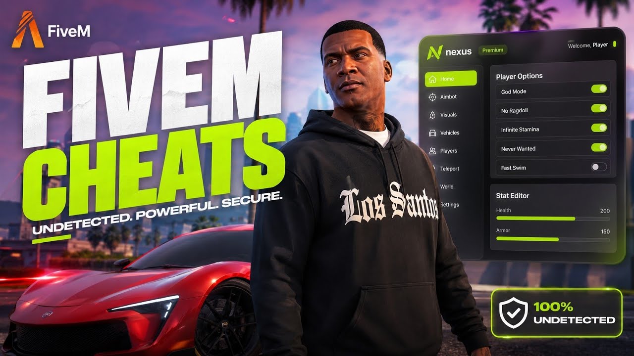 FiveM Cheats - I Used The Most Undetected Free FiveM Cheat in 2026...(Thats INSANE)