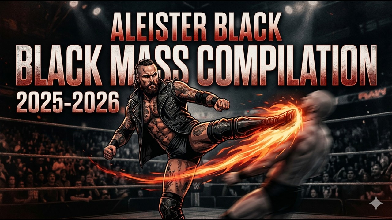 ALEISTER BLACK - BLACK MASS COMPILATION 2025-2026 backdrop