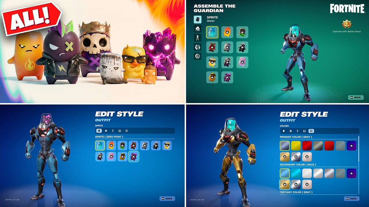 How to Unlock All The Guardian Edit Styles in Fortnite Chapter 7 Season 3 - Runners