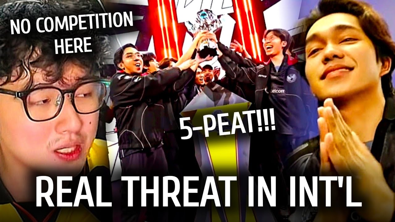 THE REAL THREAT TO ONIC & TLPH! SRG BAGS THEIR 5TH STRAIGHT TITLE WITH A 4-0 vs TEAM VAMOS backdrop