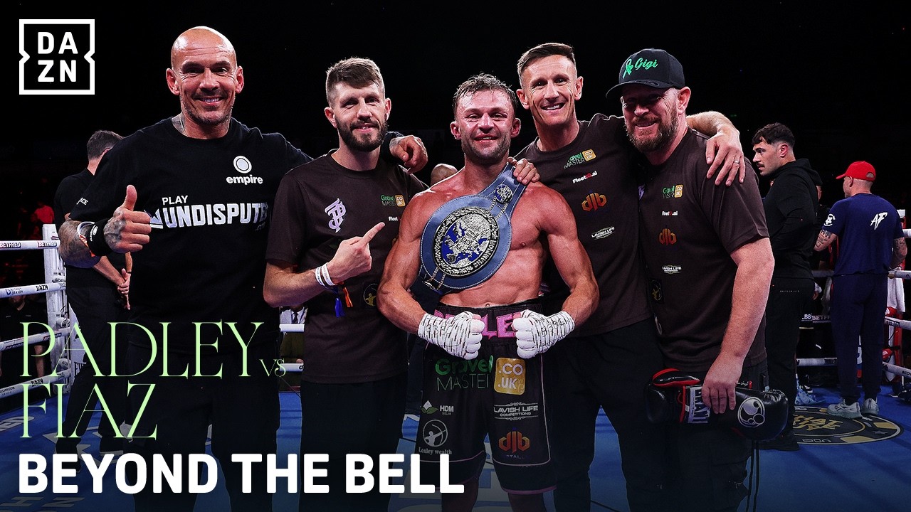 WHAT A FIGHT that was for Josh Padley and Aqib Fiaz! | BEYOND THE BELL backdrop
