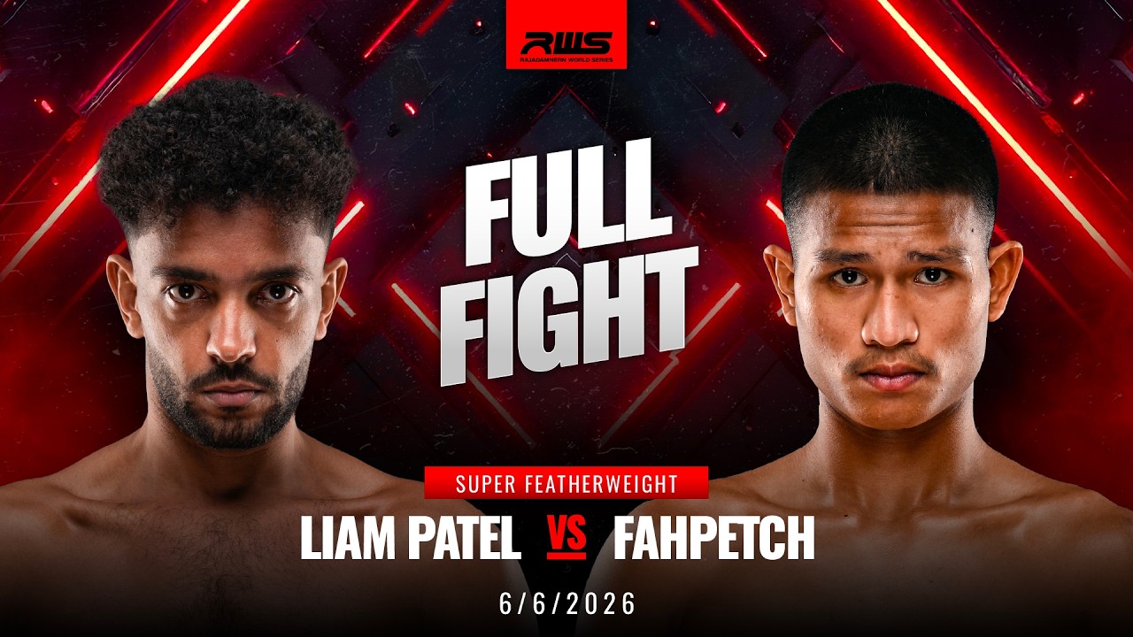 Full Fight l Liam Patel vs Fahpetch Theppakin l เลียม พาเทล vs ฟ้าเพชร เทพภาคิน l RWS backdrop