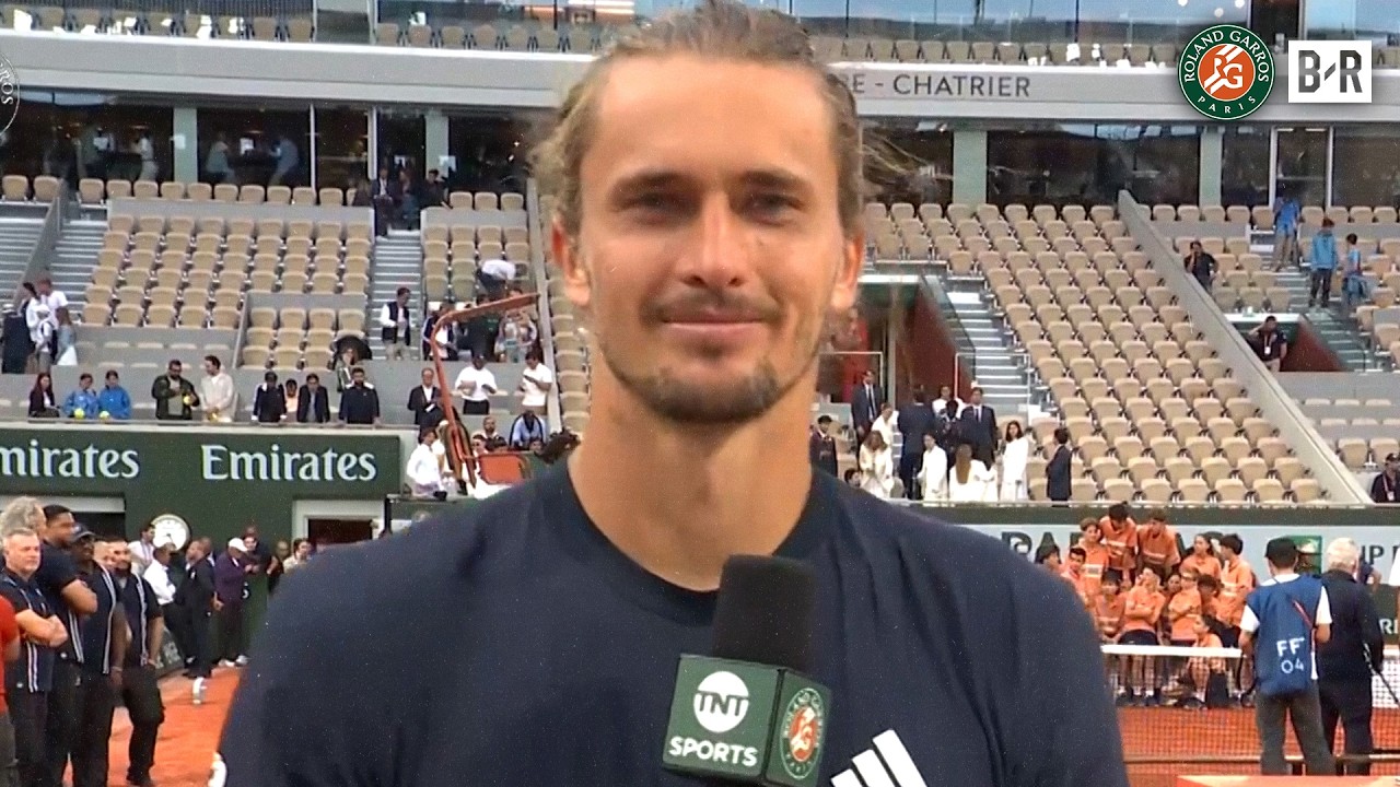Alexander Zverev Reacts to Winning His First Grand Slam Title | Roland-Garros 2026