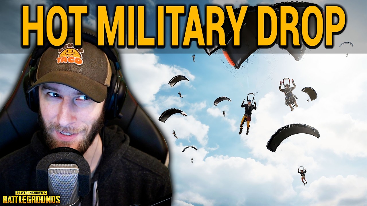Scrappy Military Island Game ft. HollywoodBob, Halifax, & VSNZ | chocoTaco PUBG Erangel Squads background