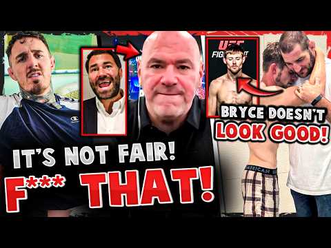 BREAKING! Tom Aspinall REFUSING to fight on CURRENT UFC CONTRACT! Bryce Mitchell CONCERNING FOOTAGE!