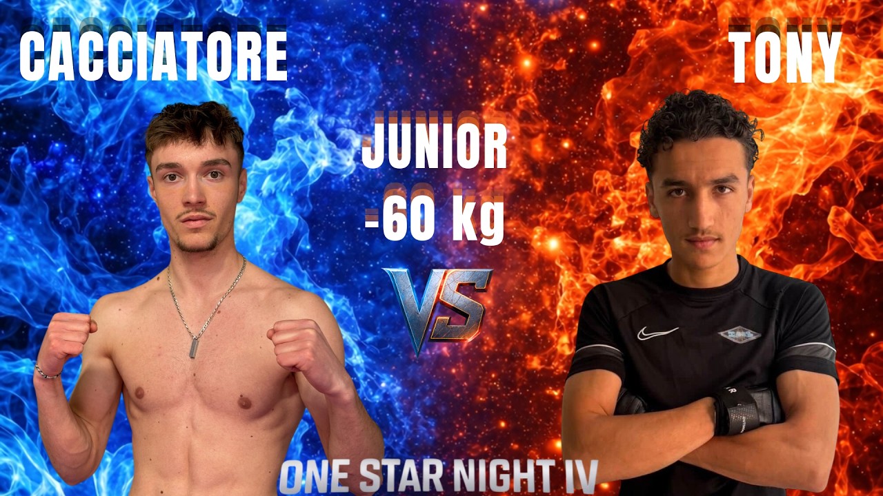 BEN ARIEN Tony vs CACCIATORE Hugo By @vxstv #one #star #night backdrop