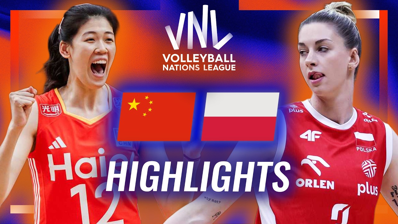 China ๐จ๐ณ vs. Poland ๐ต๐ฑ - Highlights | Week 1 | Women's VNL 2026
