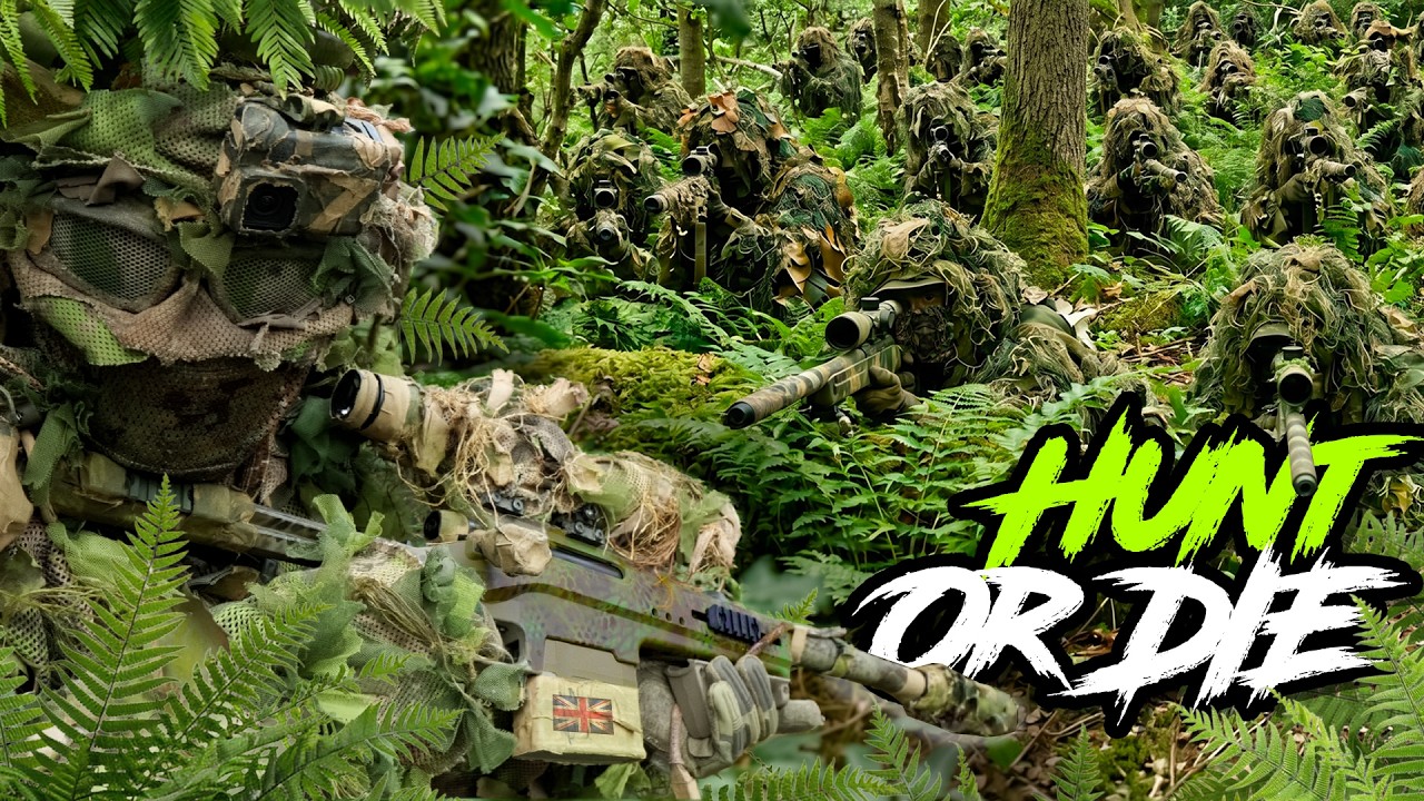I Attempted the Ultimate Airsoft Sniper Battle (Terrifying) background