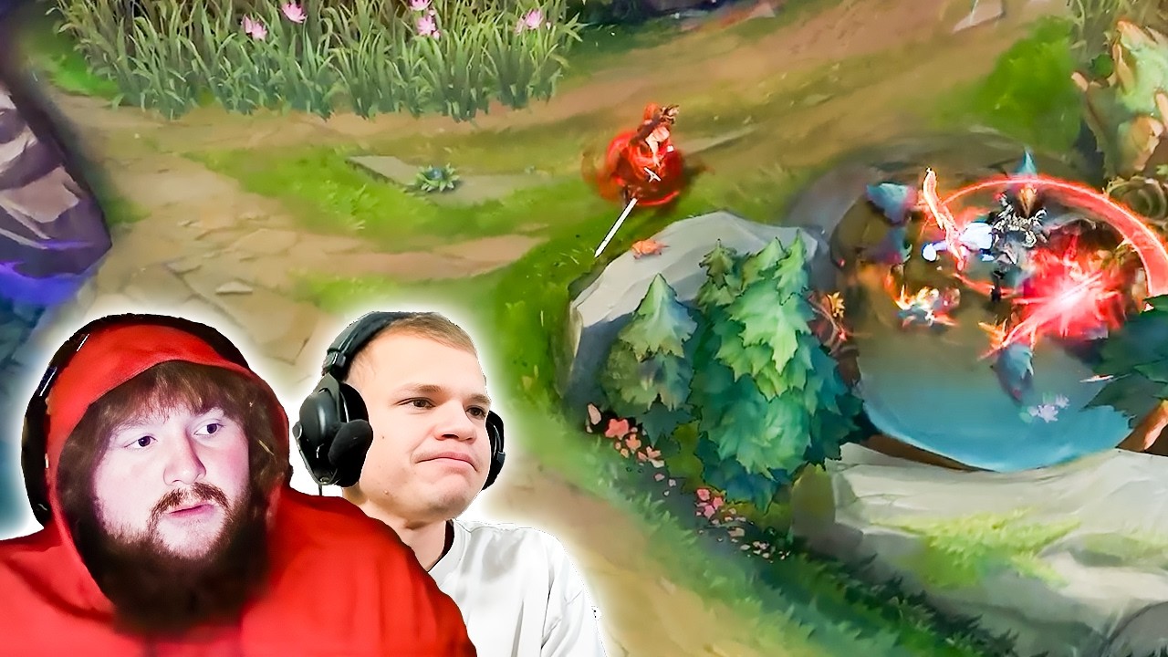 Jynxzi And I Ran Some League Of Legends backdrop