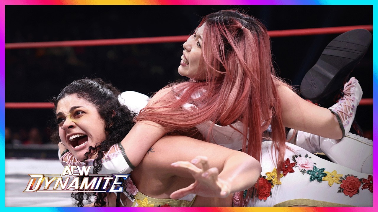 Who Moved On To Battle Mercedes Moné As Hazuki & Persephone Square Off In The Owen? | AEW Collision backdrop