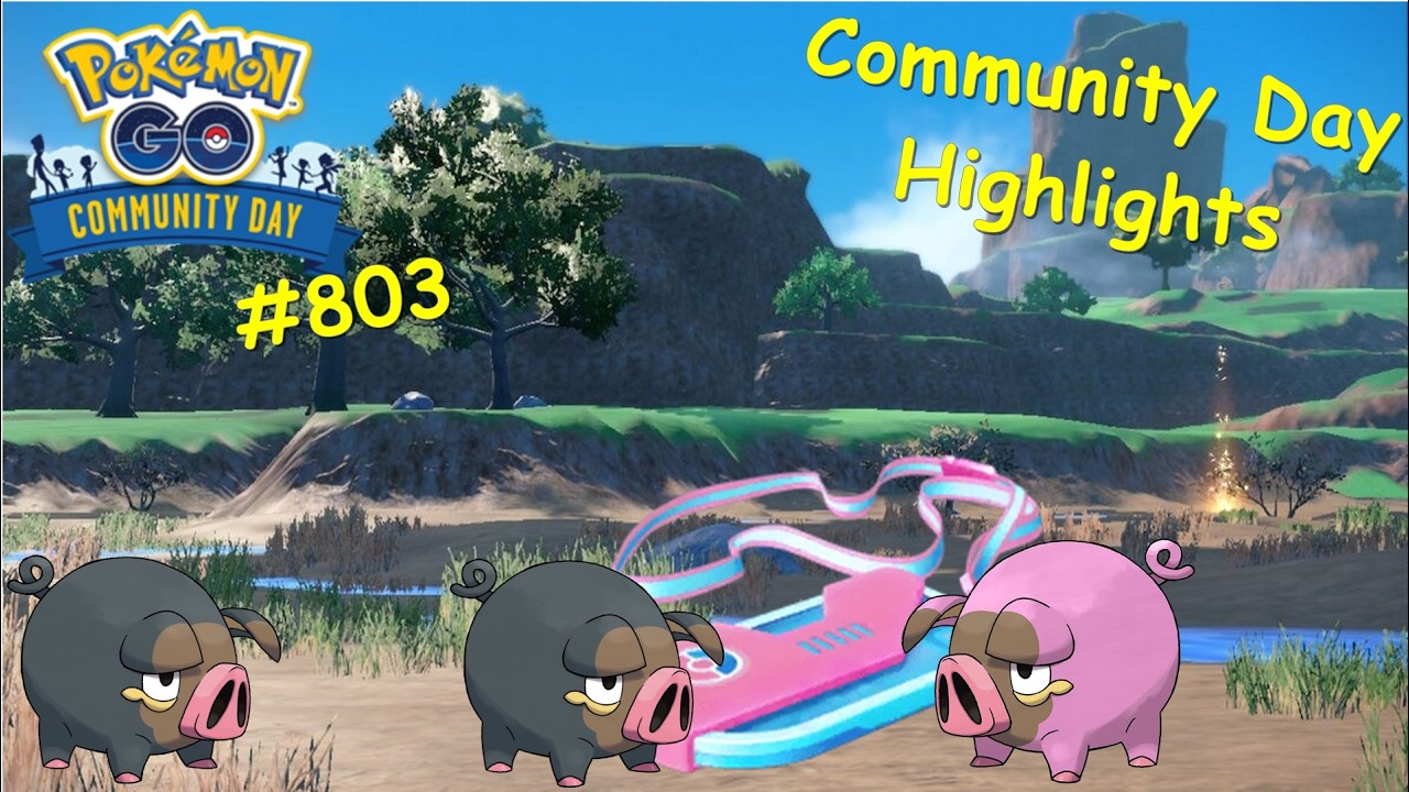 Community Day Highlights feat. Shiny Ferkuli | Pokemon GO #803
