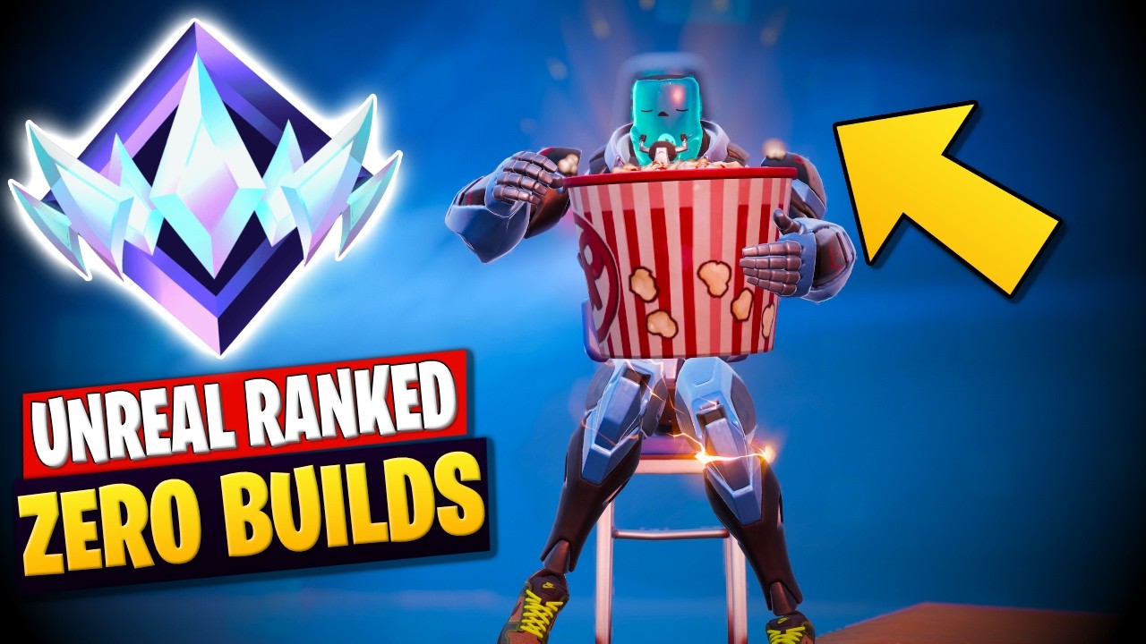 FIRST ranked WIN of the new Fortnite season! - Unreal Ranked Zero Builds