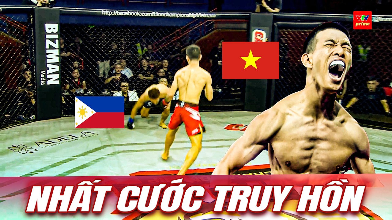 Võ sĩ Việt tung cú đá NHẤT CƯỚC TRUY HỒN khiến đối thủ PHi đổ như bao gạo và màn ăn mừng NGẠO NGHỄ backdrop