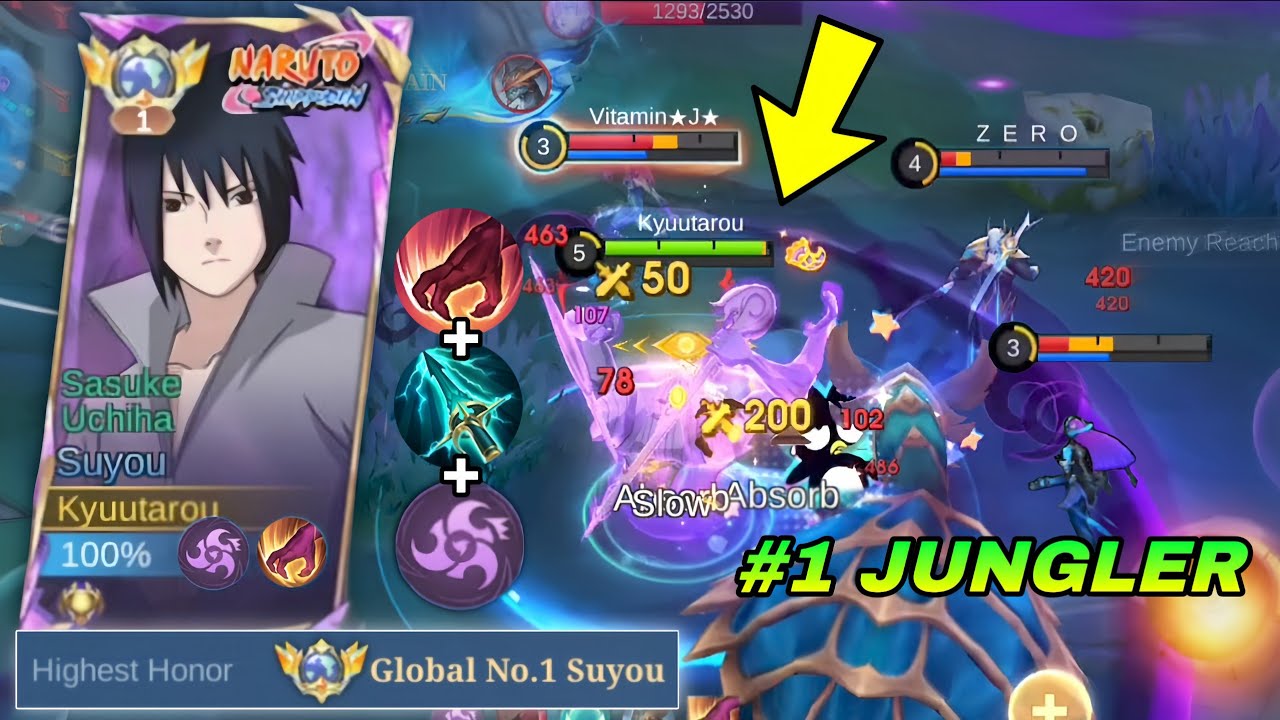 This is why meta Suyou is the strongest jungler in Season 40 | Best Build & Emblem by Ex Global 1 backdrop