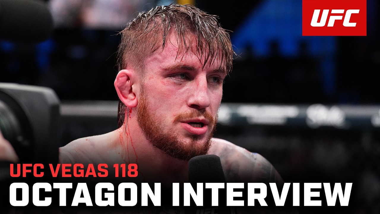 Tom Nolan Octagon Interview | UFC Vegas 118 backdrop