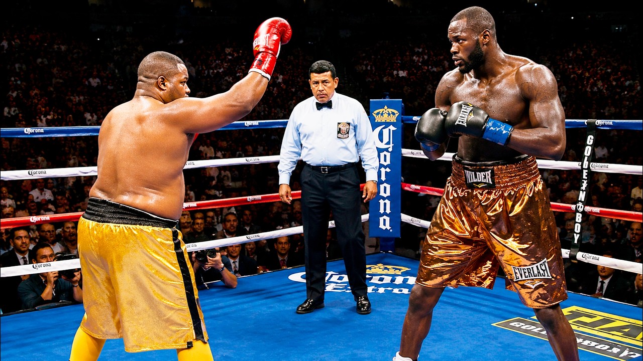Damon McCreary (USA) vs Deontay Wilder (USA) | KNOCKOUT, BOXING fight, HD, 60 fps backdrop