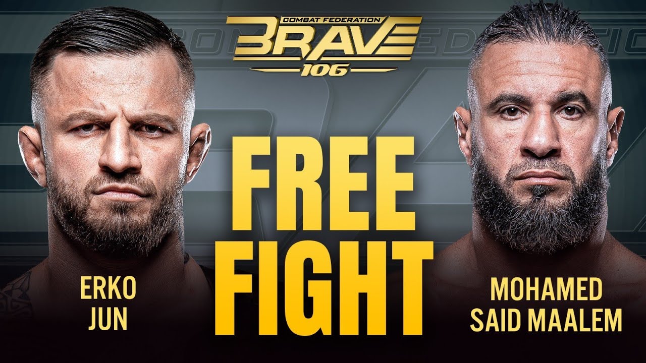 Erko Jun vs Said Maalem 2 | Full Fight | BRAVE CF 106 x WFC 30 ЁЯФе