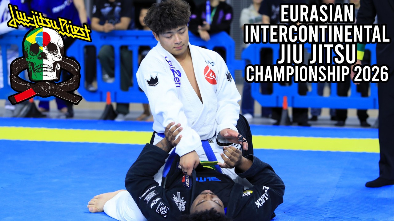 【FULL FIGHT】アンドレ・コロン vs 久徳勇 / ASJJF EURASIAN INTERCONTINENTAL 2026 【ブラジリアン柔術】Yuu Kyutoku Andre colon backdrop