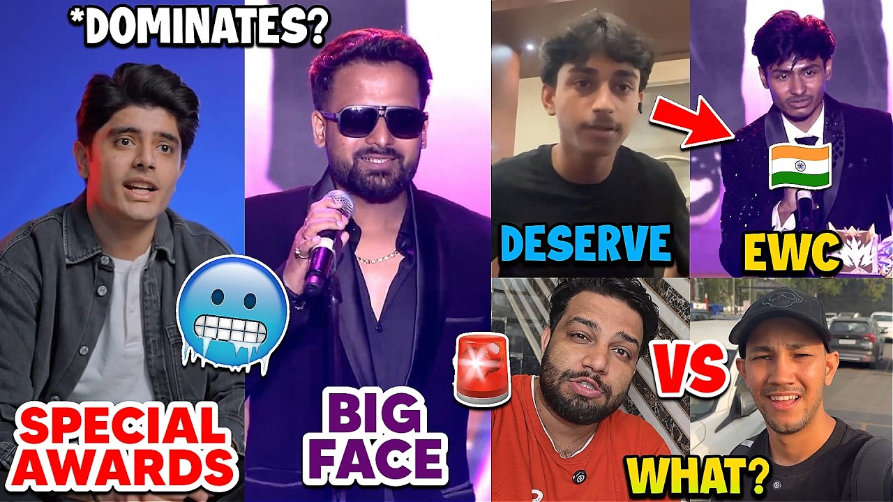 Aztec Mistake at BOOYAH AWARDS?🥶 EWC Slot Confirmation, Total Gaming Esports Dominates😳 Unfair Why?🚨 backdrop