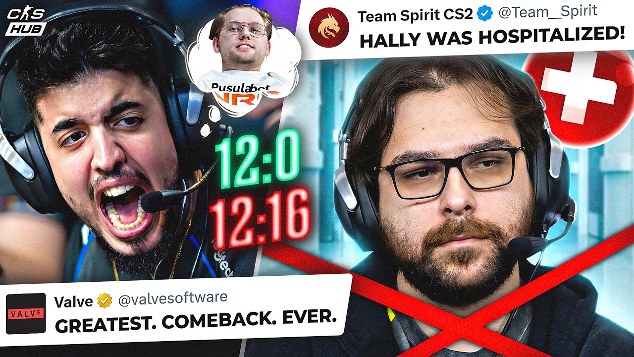 HISTORICAL COMEBACK FROM 0-12! HALLY IS HOSPITALIZED! KRIMZ LEAVES FNATIC! CS NEWS, IEM COLOGNE