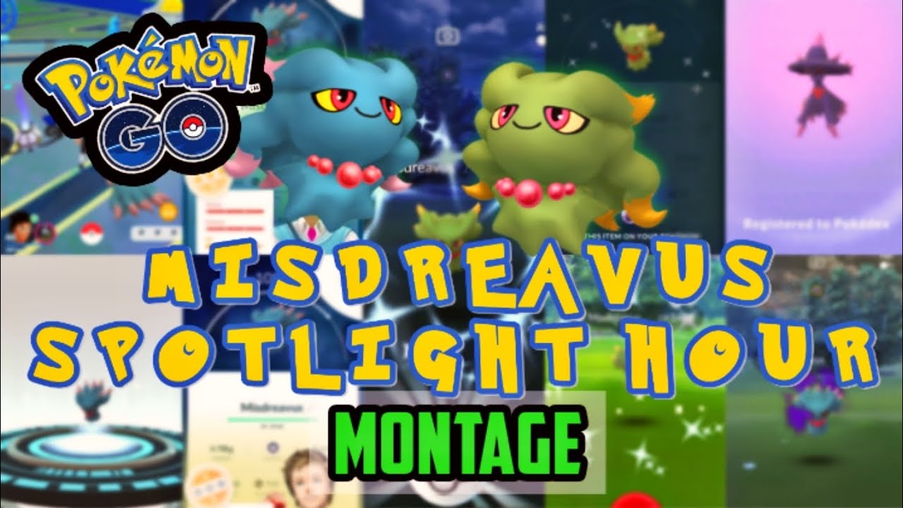 1 MINUTE MONTAGE OF ЁЯС╗MISDREAVUSЁЯС╗ SPOTLIGHT HOUR IN POK├ЙMON GO | тЬиSHINYтЬи, ЁЯЕ╛я╕ПNUNDOЁЯЕ╛я╕П & MORE | 3BFierce