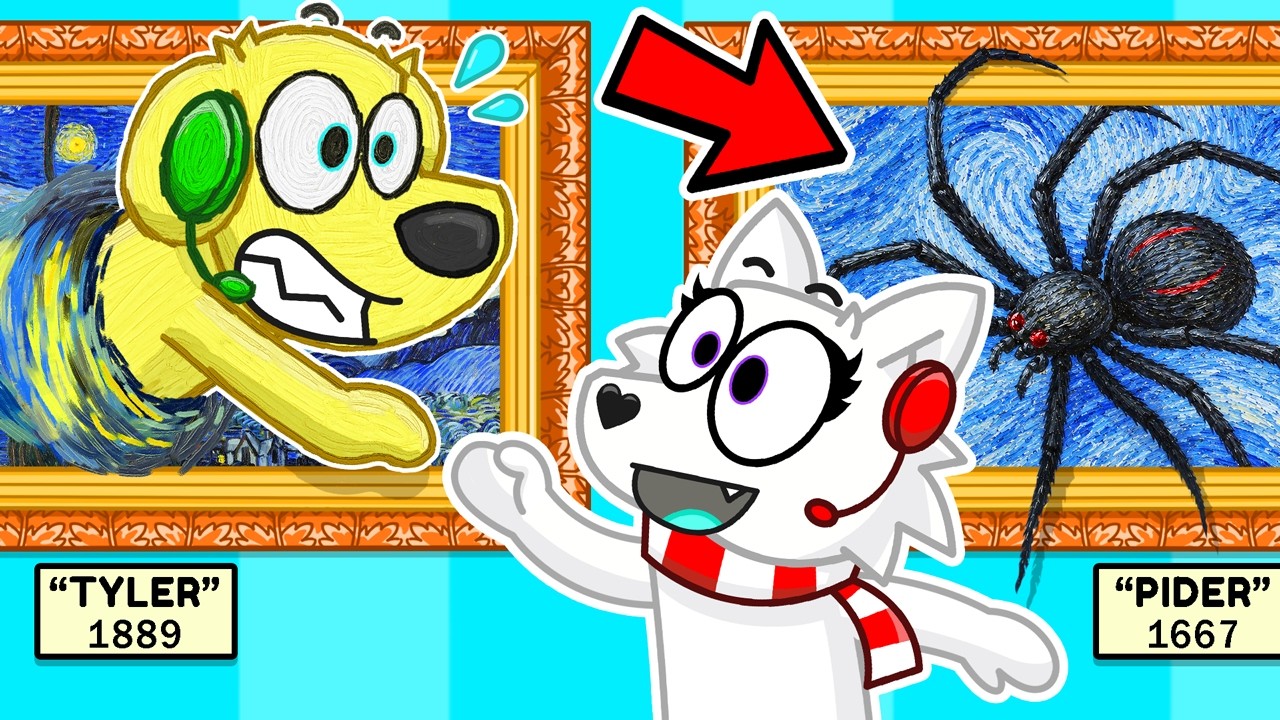 THE PAINTINGS ARE ALIVE?!